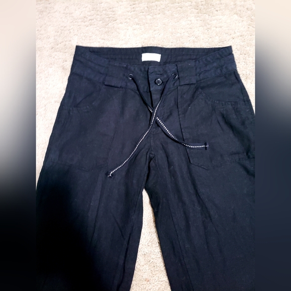 COPY - Black linen pants - Picture 5 of 12